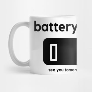 Battery Low Mug